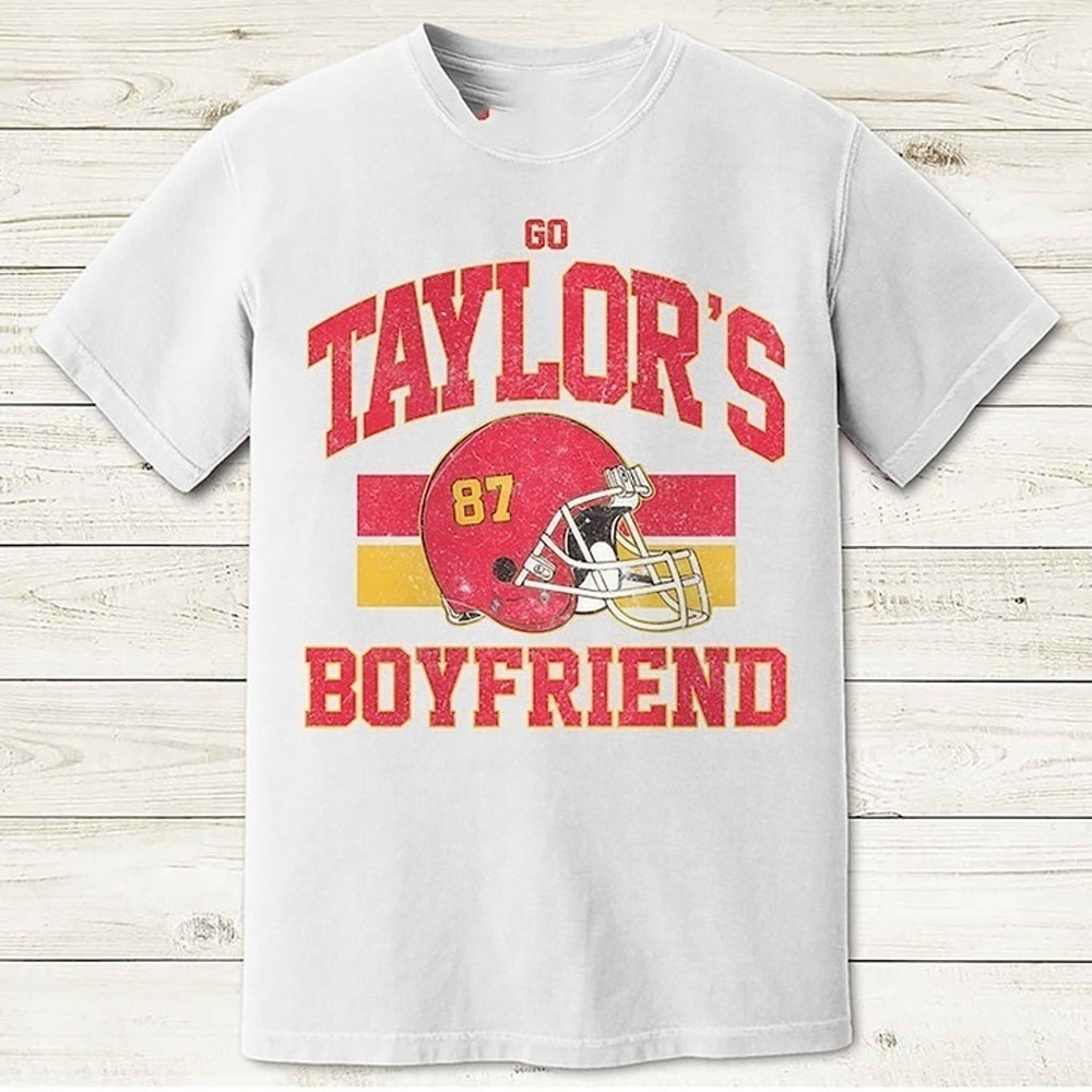Go Taylors Boyfriend Travis Kelce Kansas City Chiefs Shirt